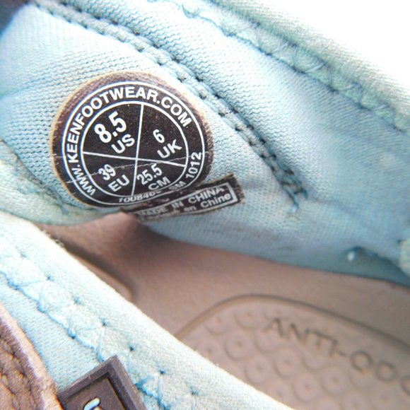 KEEN Grey / Blue Lightweight, Trail- And Water-ready Walking Sandals 8.5 - Picture 6 of 6